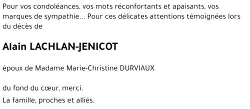 Alain LACHLAN-JENICOT