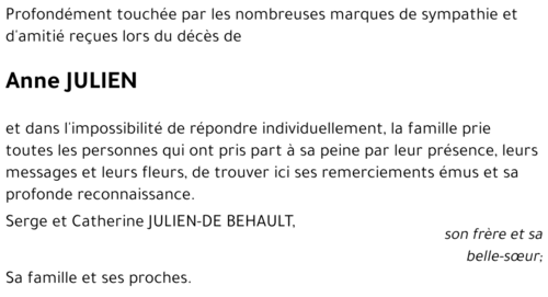 Anne JULIEN