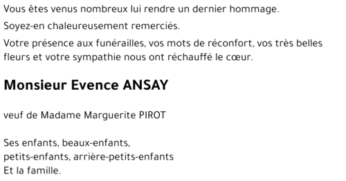 Evence ANSAY