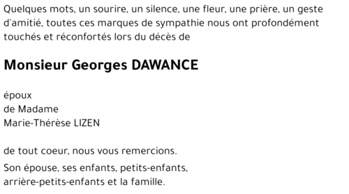 Georges DAWANCE