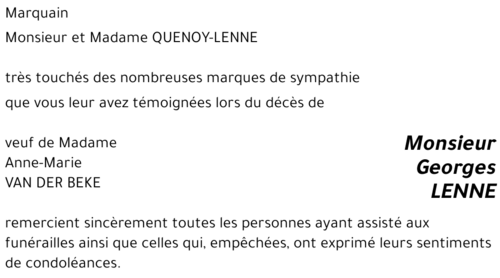 Georges LENNE