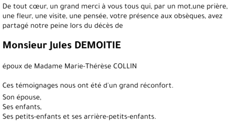 Jules DEMOITIE