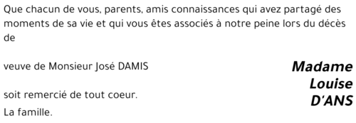 Louise D'ANS