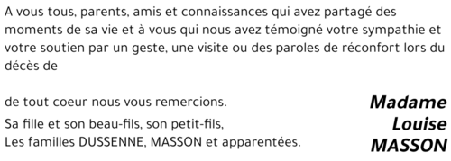 Louise MASSON