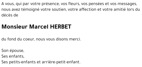 Marcel HERBET