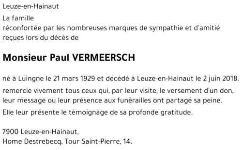 Paul Vermeersch