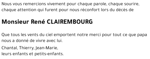 René CLAIREMBOURG