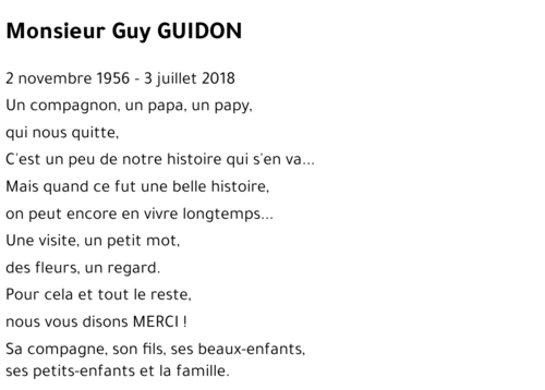 Guy GUIDON
