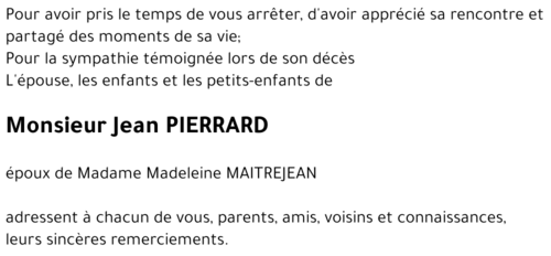 Jean PIERRARD