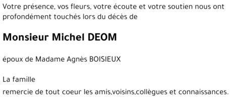 Michel DEOM