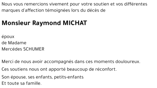 Raymond MICHAT