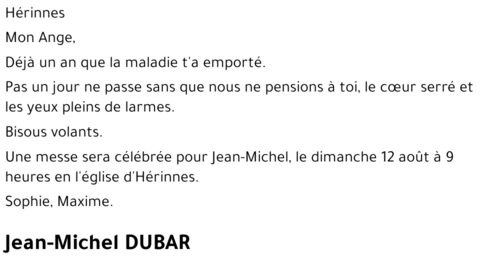 Jean-Michel Dubar