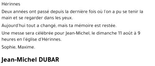 Jean-Michel Dubar