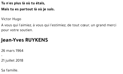 Jean-Yves RUYKENS