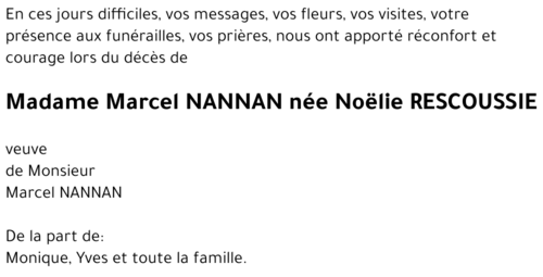 Marcel NANNAN