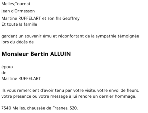 Bertin ALLUIN
