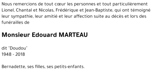 Edouard MARTEAU