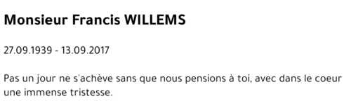 Francis WILLEMS