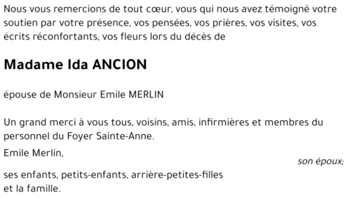 Ida ANCION