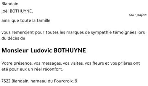 Ludovic BOTHUYNE