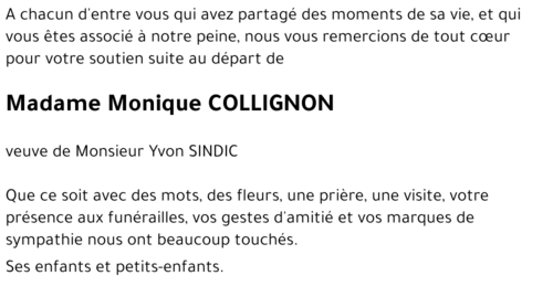 Monique COLLIGNON