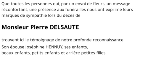 Pierre DELSAUTE