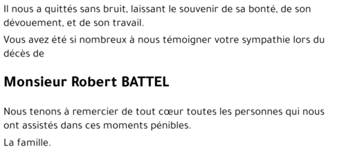 Robert BATTEL