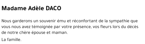 Adèle DACO