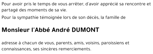 André DUMONT