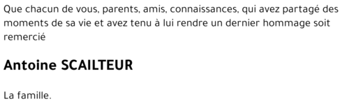Antoine SCAILTEUR