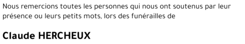 Claude HERCHEUX