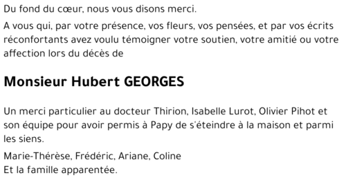 Hubert GEORGES