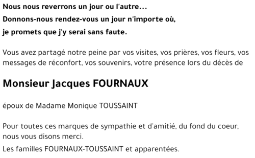 Jacques FOURNAUX