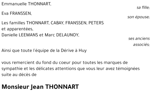 Jean THONNART