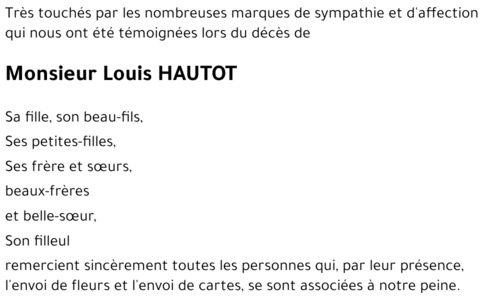 louis HAUTOT