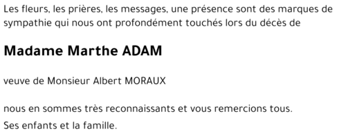 Marthe ADAM