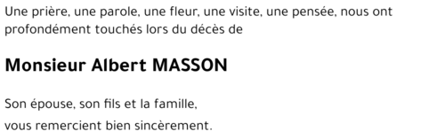 Albert MASSON