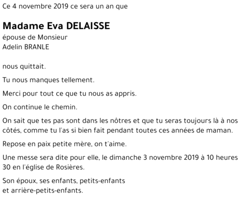 Eva DELAISSE
