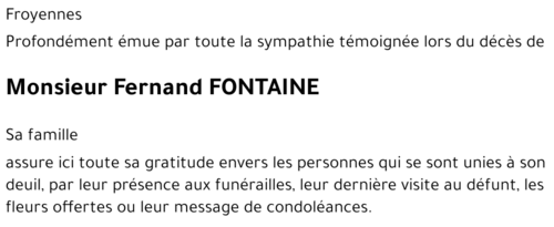 Fernand FONTAINE