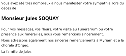 Jules SOQUAY