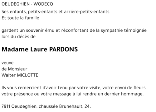 Laure Pardons