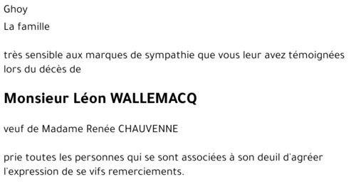 Léon Wallemacq