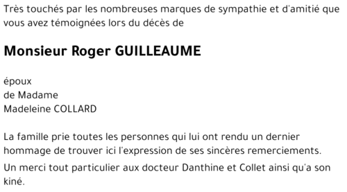 Roger GUILLEAUME