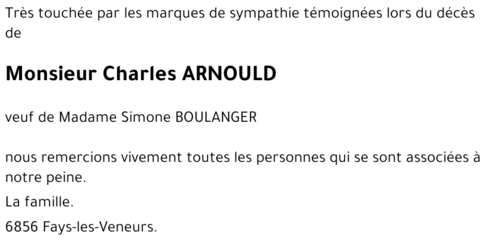 Charles ARNOULD