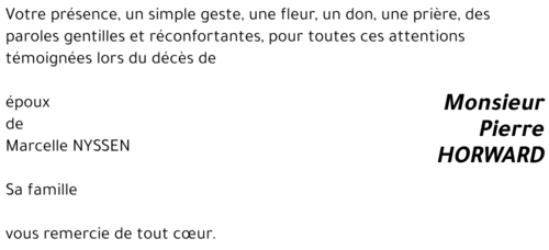 Pierre HORWARD
