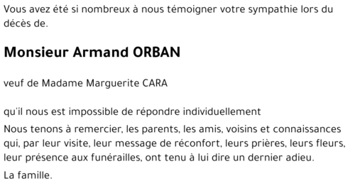 Armand ORBAN