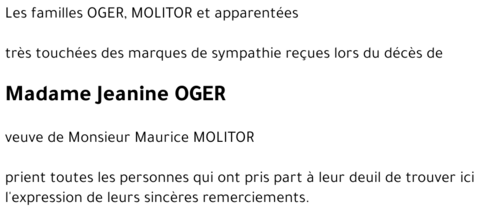 Jeanine OGER
