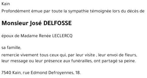 José DELFOSSE