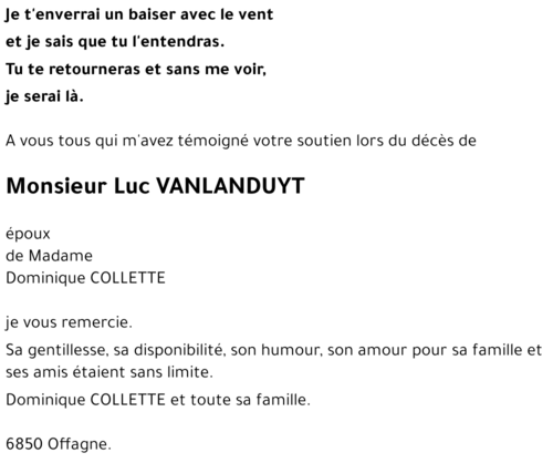Luc VANLANDUYT