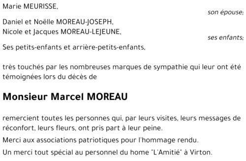 Marcel MOREAU